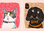 draw your dog portrait in epic pastels style